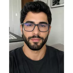 Óculos Masculino Armação Modelo Retangular