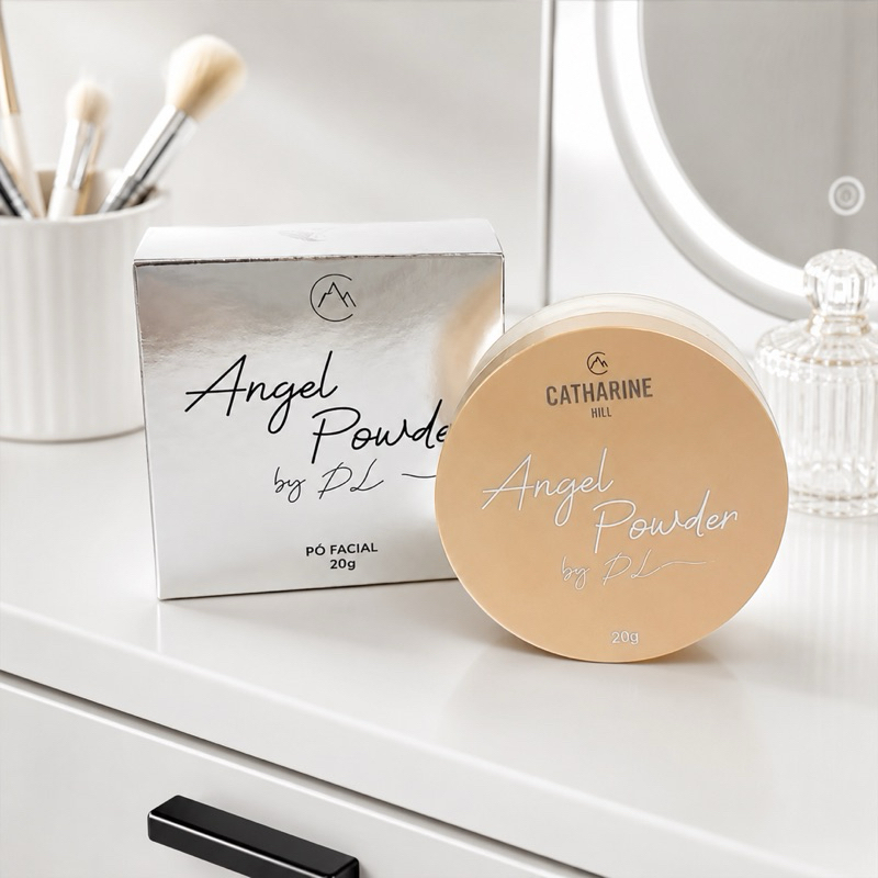 Pó Solto Facial Angel Powder by Pri Lessa Catharine Hill - Resistente à Água Original