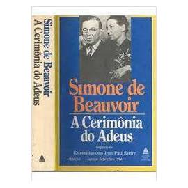 A cerimônia do adeus - Simone de Beauvoir - Editora Nova Fronteira - 1990 - 5º edição - 1º impressão - usado