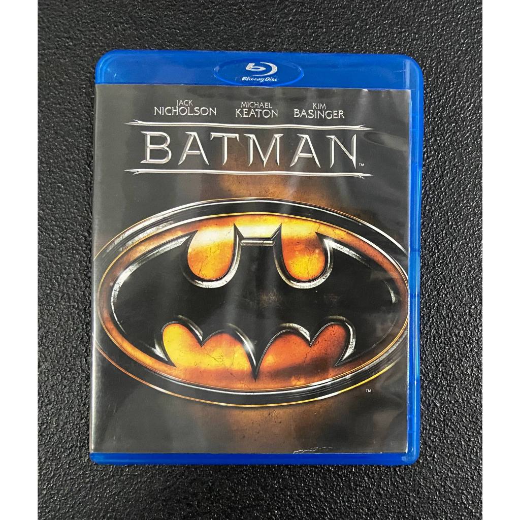 Blu Ray Batman (1989) - Jack Nicholson, Michael Keaton, Kim Basinger - Warner Bros Original
