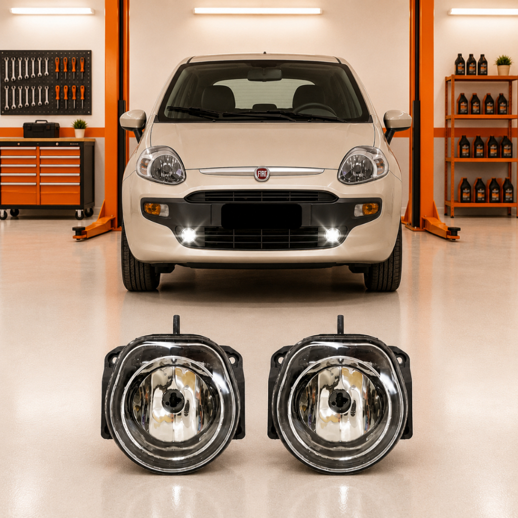 Imagem Farol De Milha Neblina Fiat Punto 2011 2012 2013 2014 2015 2016