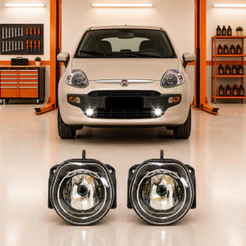 Farol De Milha Neblina Fiat Punto 2011 2012 2013 2014 2015 2016