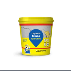 Repara Trinca Vedação De Fissuras Alvenaria 1,5kg - Branco Branco Acetinado