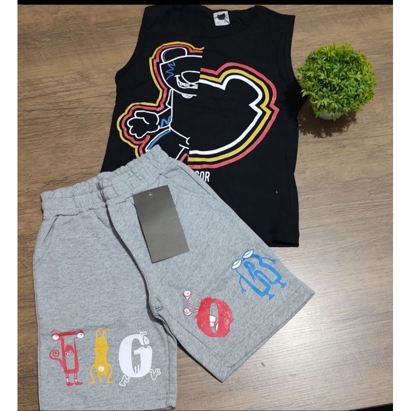 Conjunto infantil Regata Tigor T Tigre para menino