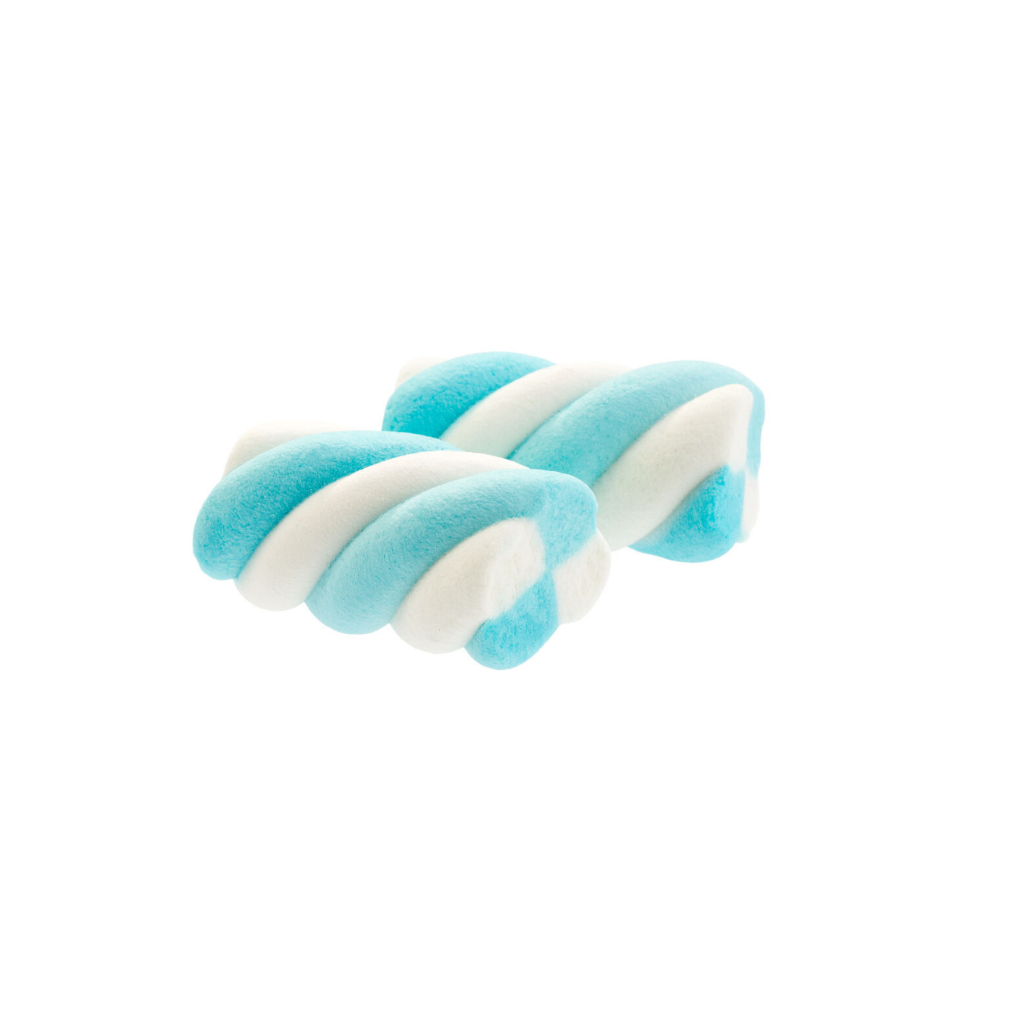 4 Unidades Marshmallows Fini Torção Azul 250g — imagem 2 de 2