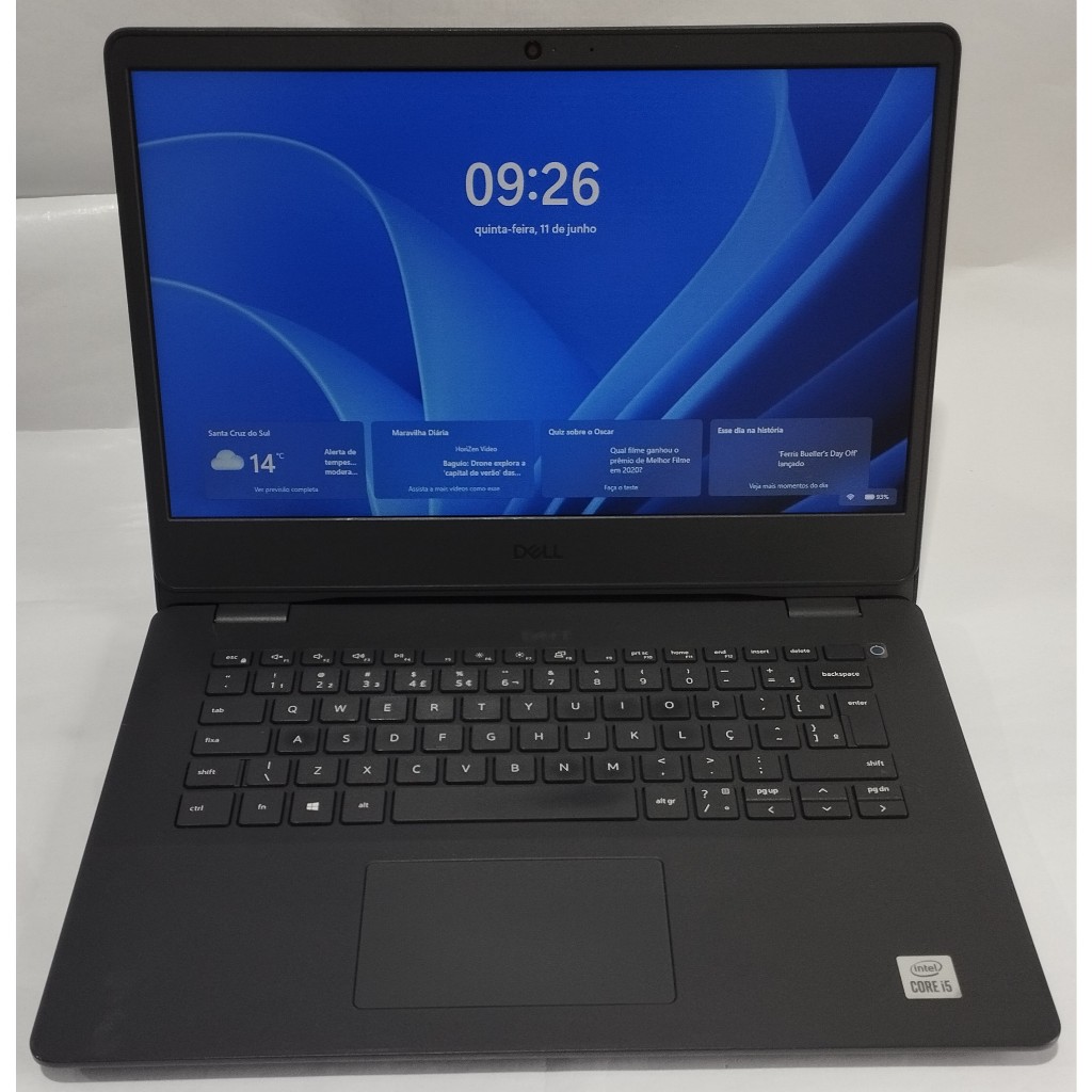 Notebook Dell Vostro 3401 - Intel Core I5-1035G1 - 8GB RAM - SSD 256GB NVMe - Windows 11