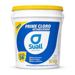 Cloro Granulado 56% Ativo Estabilizado Prime 10kg Suall