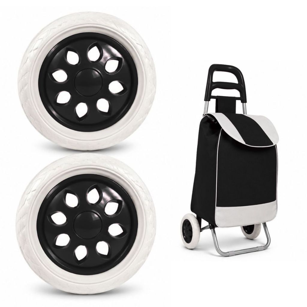 Kit Com 2 Rodinhas Para Bolsa Carrinho De Feira Preto Rodinhas Para Carrinho De Feira Bolsa Maleiro Kit Com 2