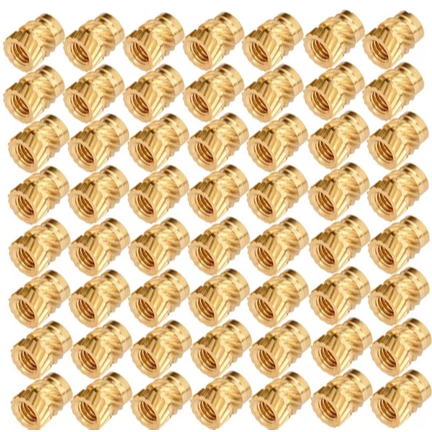 Kit  Inserto Metálico De Rosca M3 Impressões 3d