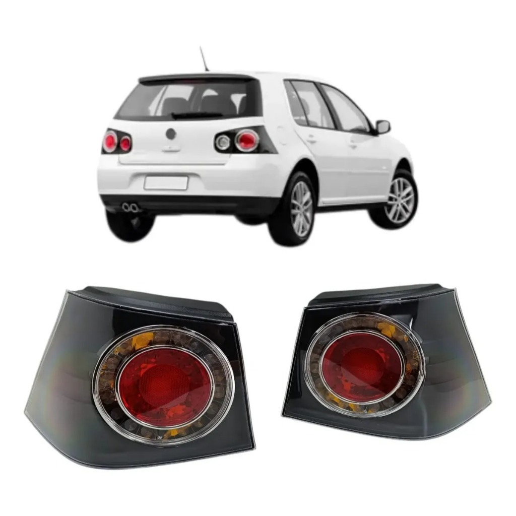 Lanterna Canto Golf Preta Ano 2009 2010 2011 2012 2013 A 2014