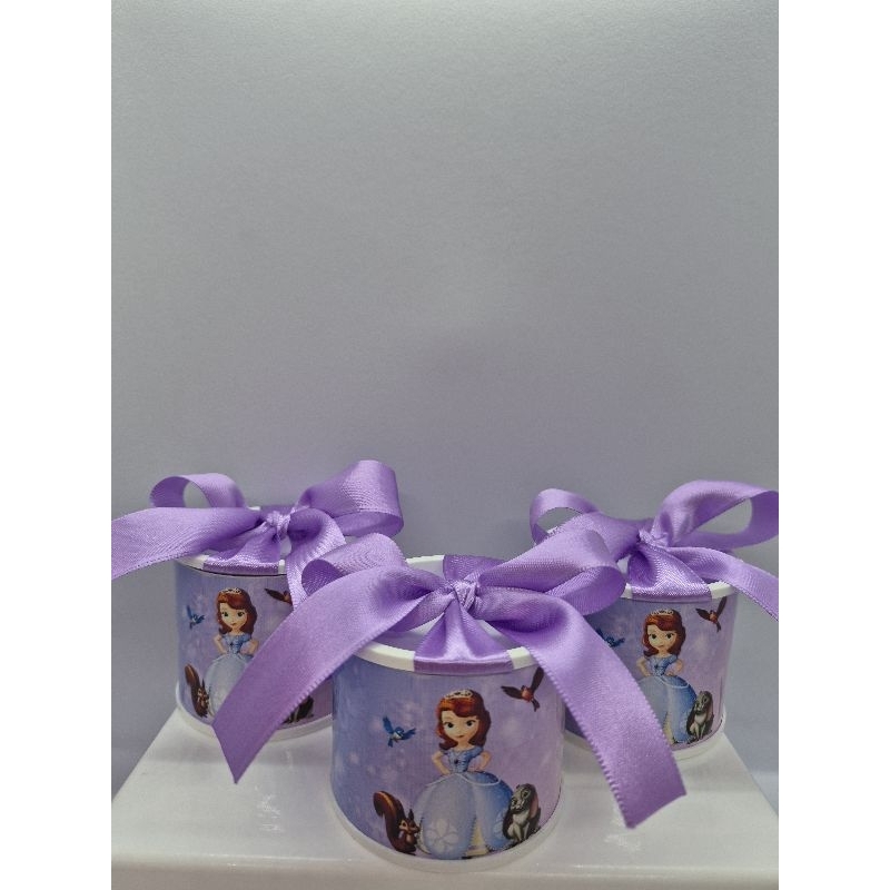 KIT  TUBOLATAS Personalizadas PRINCESINHA SOFIA Lembrancinha Mimos Maternidade/Aniversário/chá de bebê