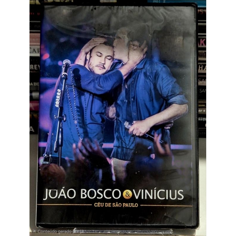 DVD JOÃO NETO E FREDERICO  - CÉU DE SÃO PAULO - LACRADO DE FÁBRICA  - SERTANEJO