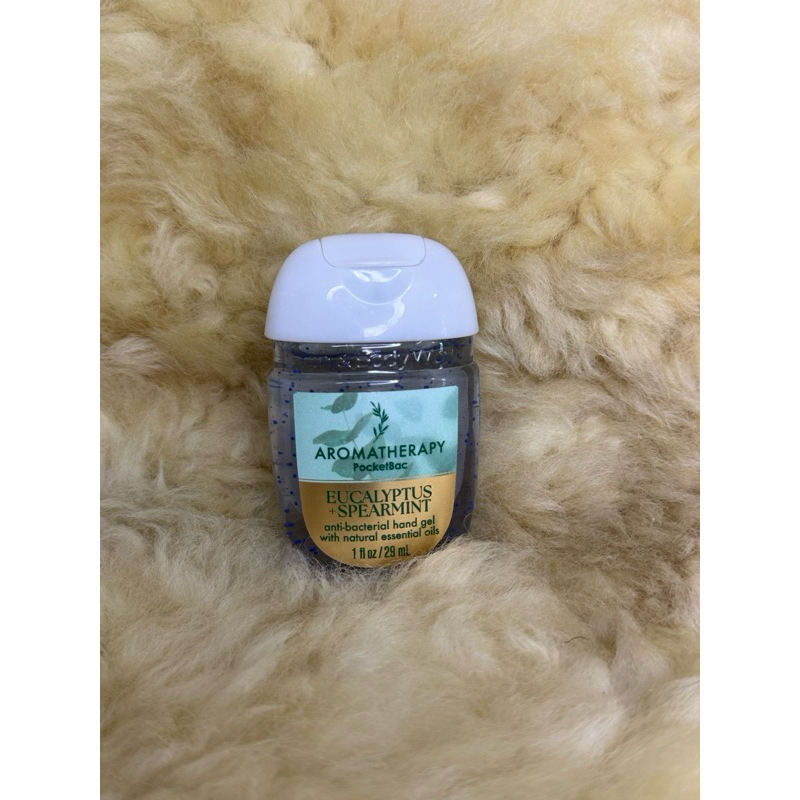 Álcool em Gel Antibacteriano Bath & Body Works Eucalyptus Spearmint 29ml Importado