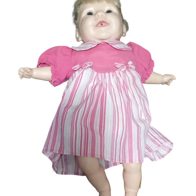 Boneca loira bebê Cotiplás usado boneca de brechó brinquedo bebe