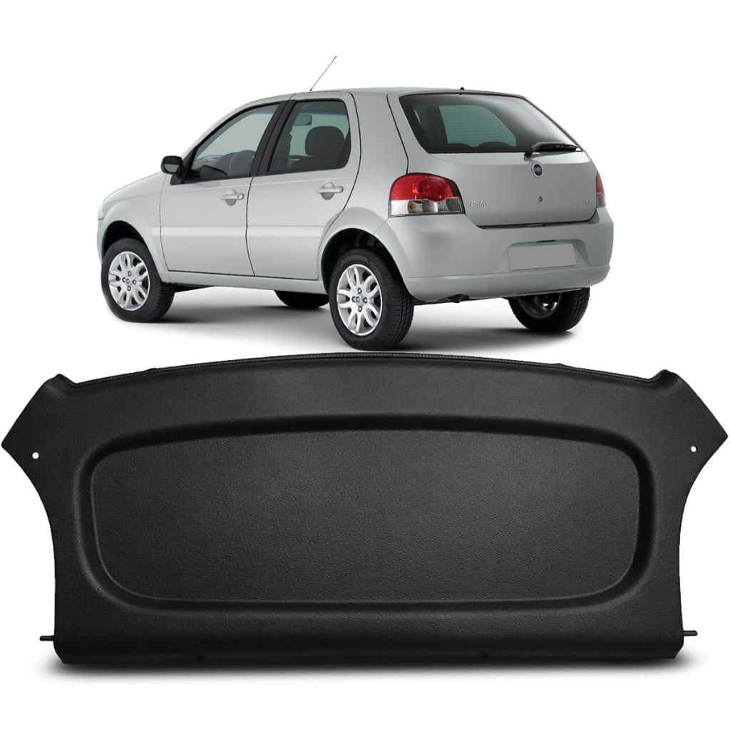Tampão Porta Malas Palio G3 2004 a 2016 Bagagito Preto