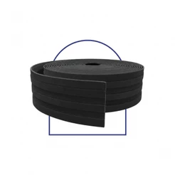 PROMOÇÃO! Revestimento Painel Ripado Colorido de EVA Adesivo e Flexivel Rolo Flex 10cm x 5mm