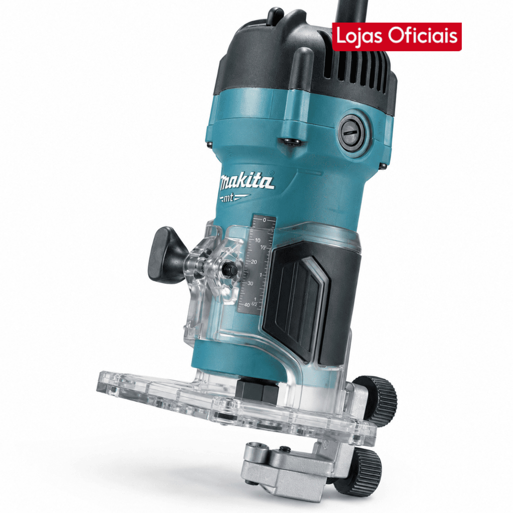 Tupia Manual Laminadora Makita (220V) 530W Pinca 6mm M3700b Profissional