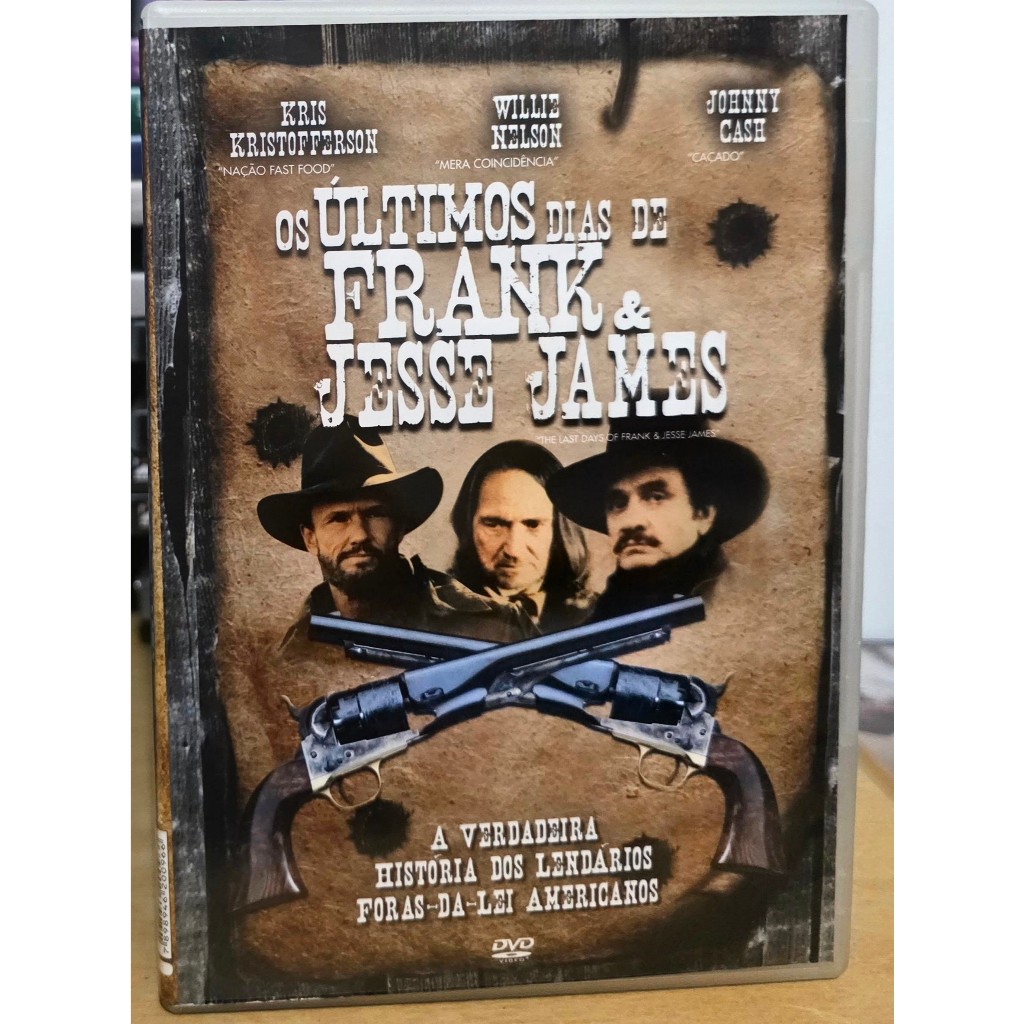 DVD Os Últimos Dias De Frank e Jesse James (Original Seminovo)