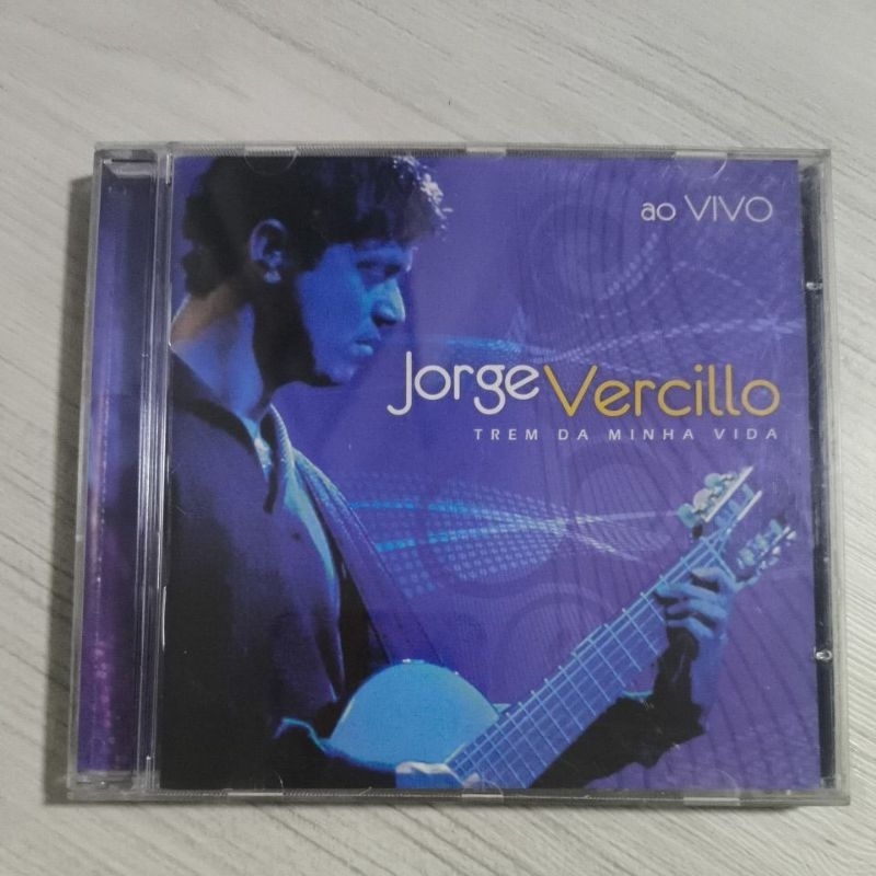 Cd Jorge Vercilo - trem da minha vida  ( Original ).