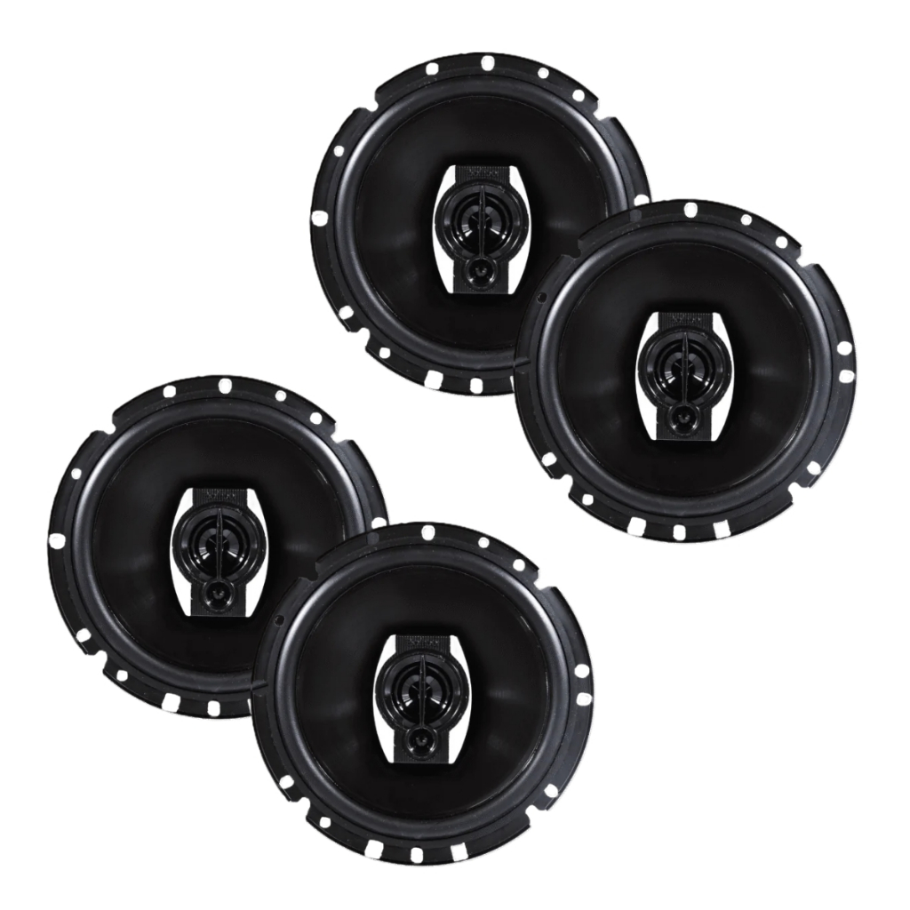 Kit 4 Alto Auto Falantes Bomber BBX 6 Polegadas Boca 6x6 260w rms VÁRIOS CARROS