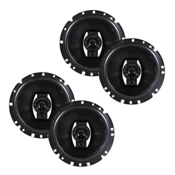Kit 4 Alto Auto Falantes Bomber BBX 6 Polegadas Boca 6x6 260w rms VÁRIOS CARROS