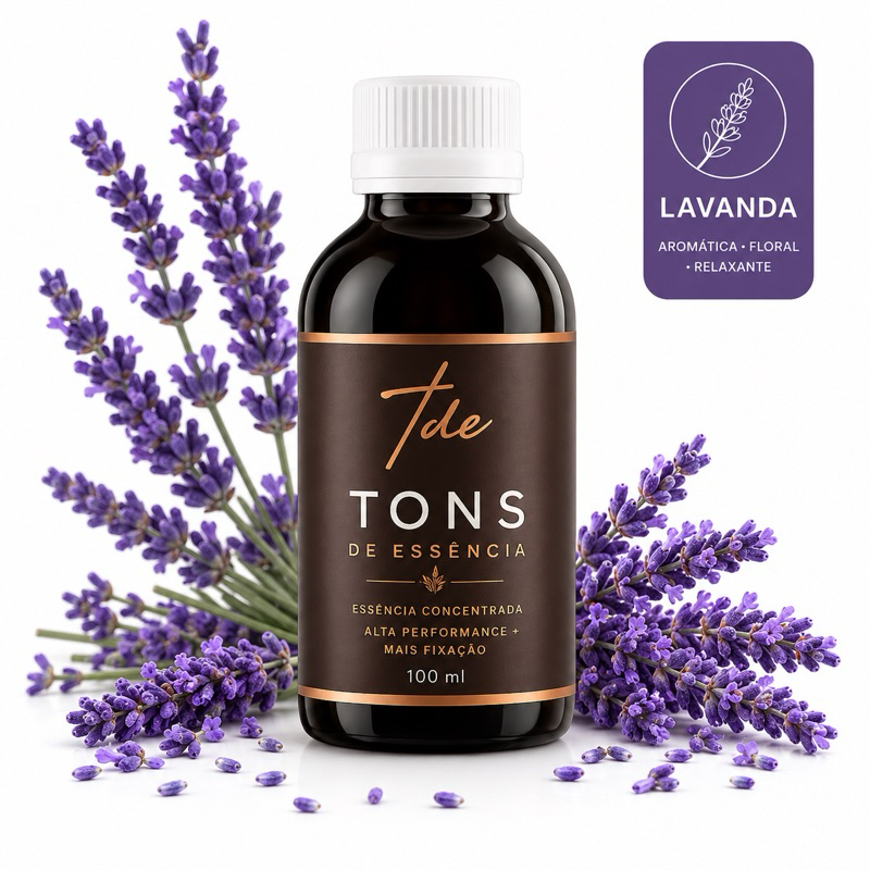 Essência Lavanda concentrada Aromática - 100ML