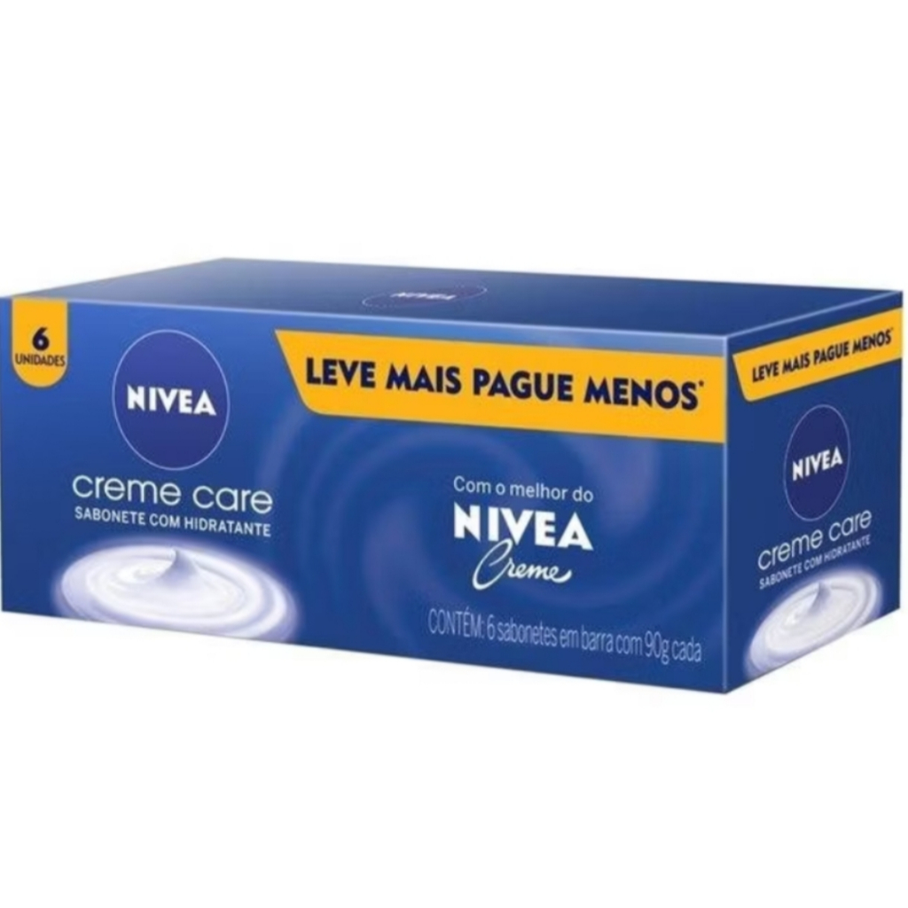 Sabonete em Barra Nivea Creme Care 90g - Hidratação e Fragrância Única