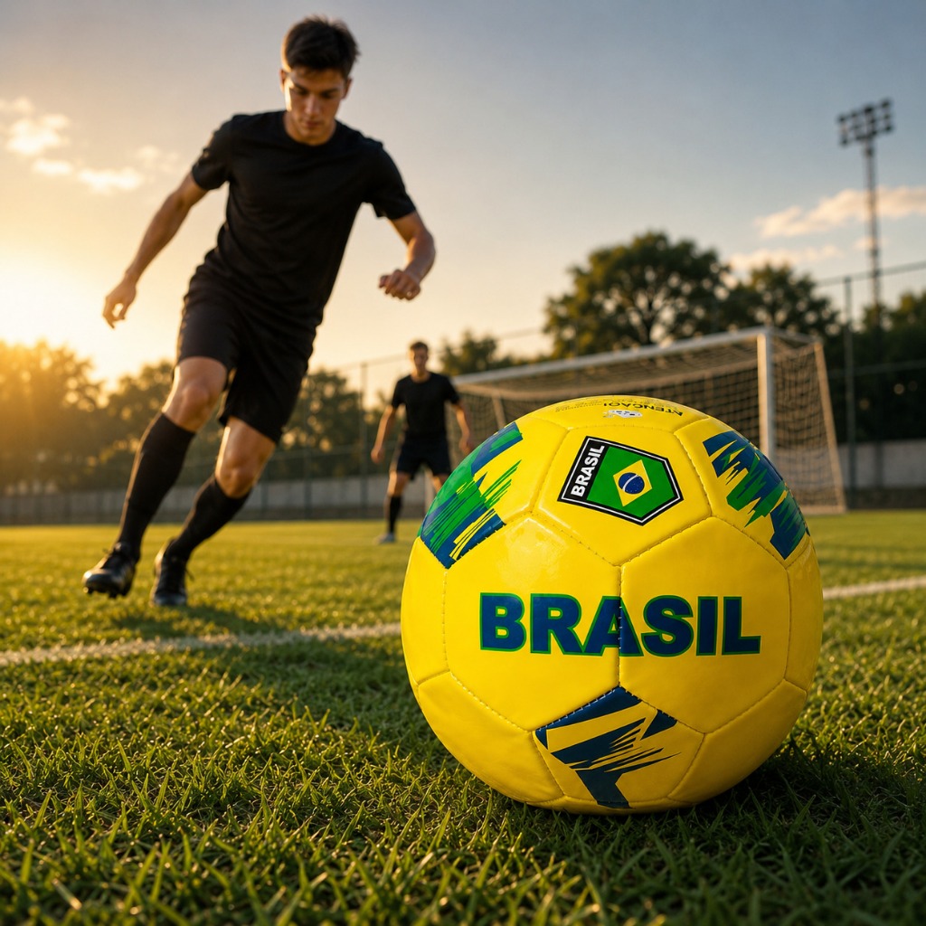 Bola de futebol da copa seleção Brasileira 2026, número 5