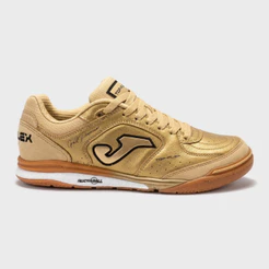 Chuteira Tenis Futsal Joma Top Flex Rebound Original Golden Editon Ouro Couro Original Masculina