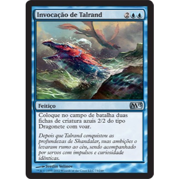 Invocação de Talrand (Dragonete) - - Magic The Gathering