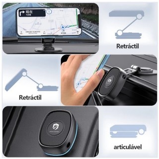 H'Maston CJ65 Suporte Prático e Versátil para Celulares Ajustável