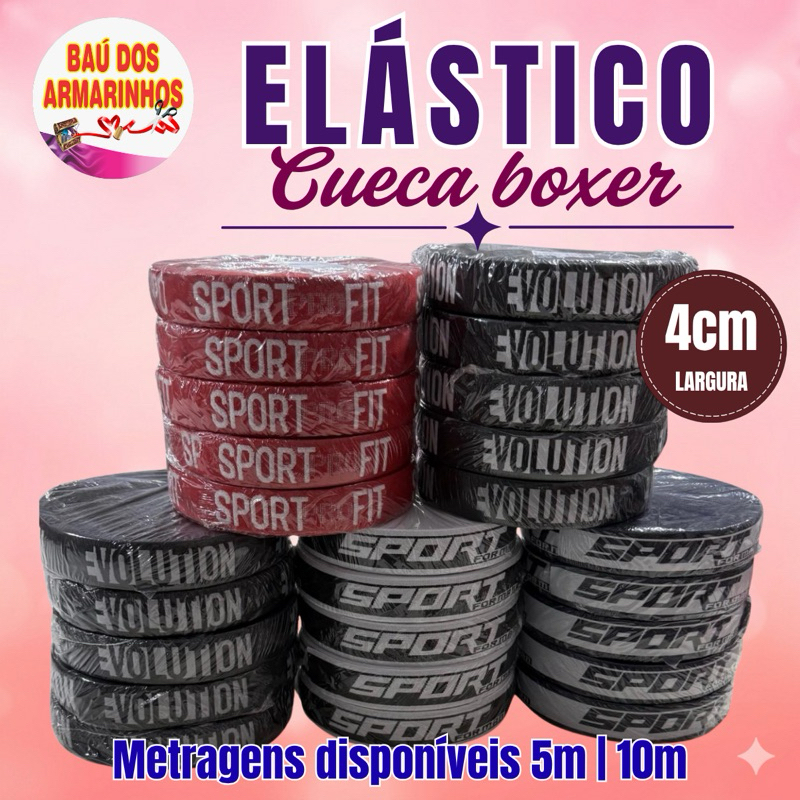 Elástico para Cós de Cueca Zanotti 39mm - 5m | 10m - Confecção e Moda Íntima