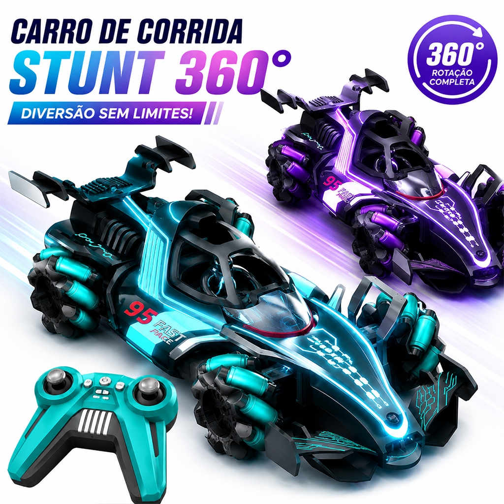 Carrinho Controle Remoto Drift Radical Brinquedos de Menino Recarregável