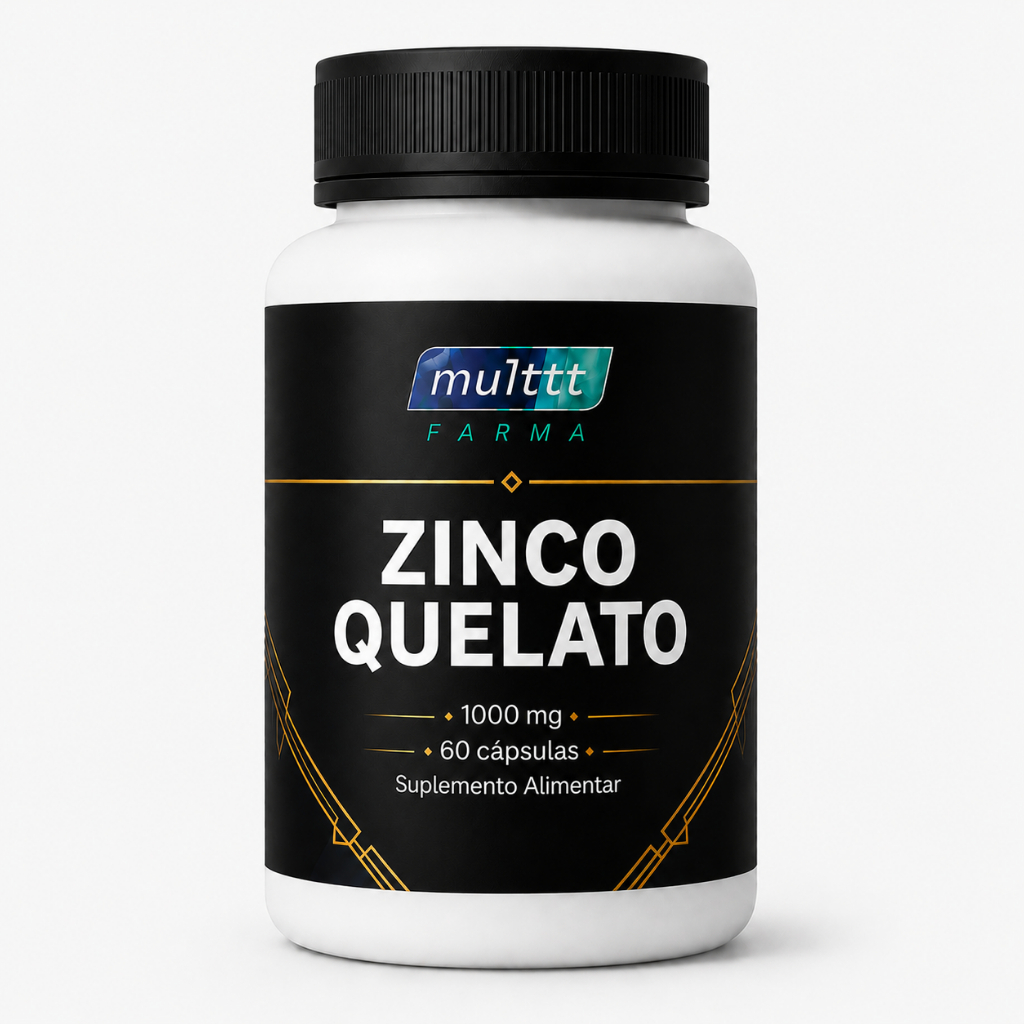 Zinco Quelato 1000mg 60 Comprimidos