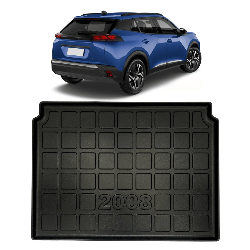 Protetor de Porta Malas Para Peugeot 2008 Tapete Bandeja 2023 2024 2025 2026 Premium