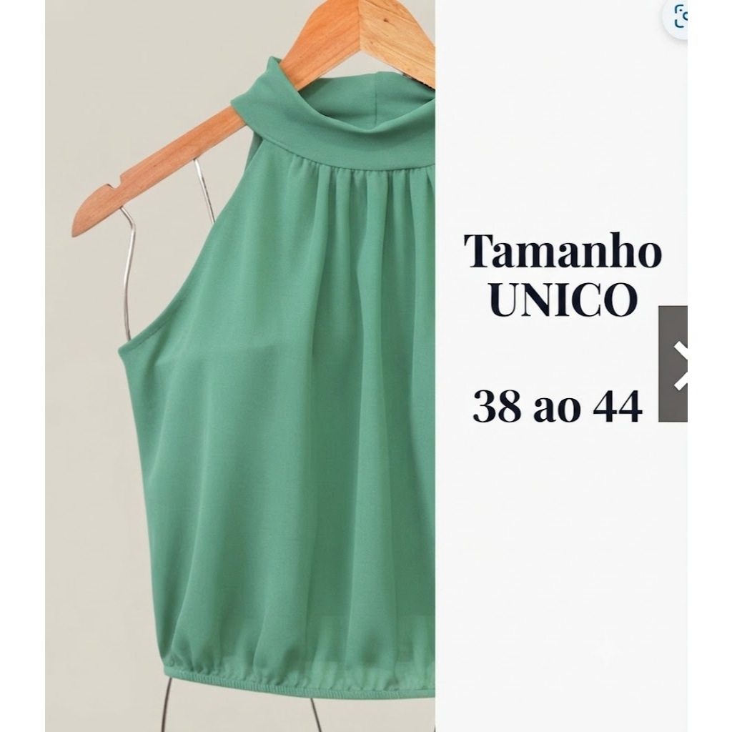 3 Blusa Social Feminina Gola Alta Leve Não Amassa Casual Trabalho Festa Atacado Premium Cores — imagem 2 de 2