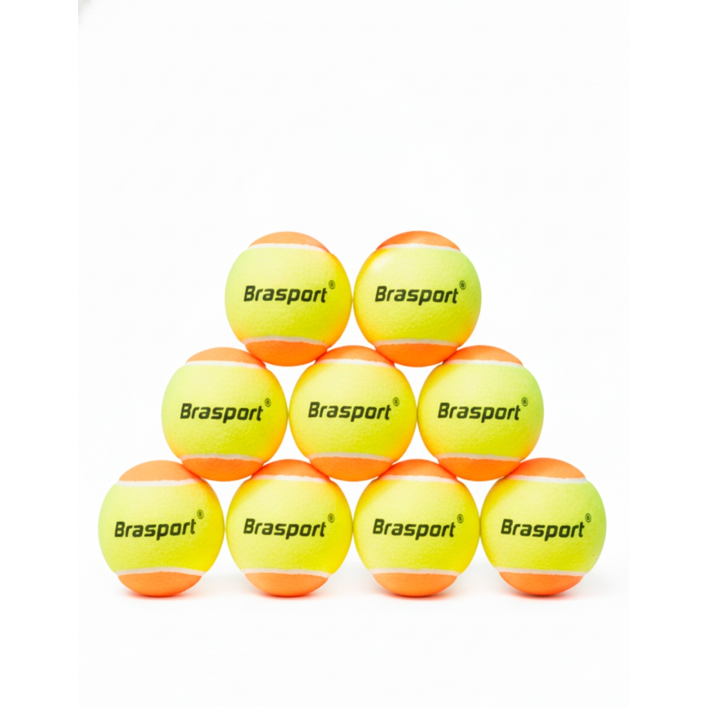 Kit Bolas Beach Tennis Tenis de Praia Treino Esporte Bola de Tenis Profissional