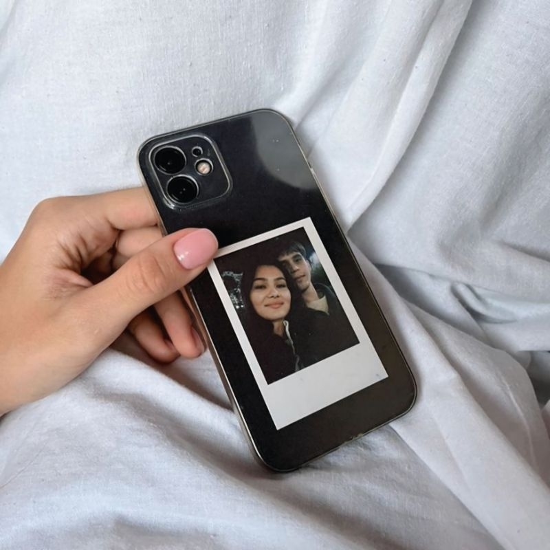 Foto Polaroid Personalizada 5x7 cm para Capinha de Celular | Impressão de Fotos | Casal, Fã, Presente e Decoração