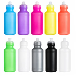 Kit 30 Unidades Garrafa Squeeze 500ml Garrafas De Água Para Academia Esporte Escola