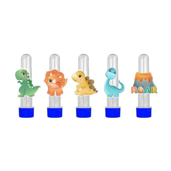 Aplique Para Tubete Personalizado Festa Infantil e Lembrancinhas Tema Dinossauro Baby