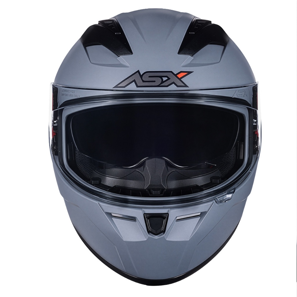 Capacete Moto Asx City Sv Cinza Com Óculos Interno · foto 2