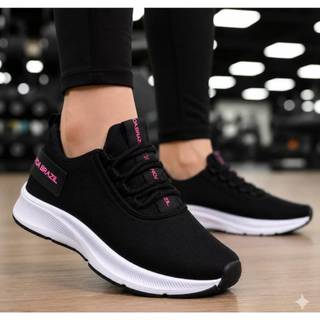 Tênis Feminino Casual Sport Academia Caminhada Dia a dia Leve e confortável