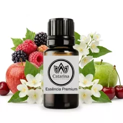 Essência Para Velas Premium Frutas Vermelhas Lipossolúvel 30 ml