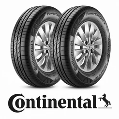 KIT 2 PNEUS 195/55R16 CONTINENTAL POWERCONTACT2 87H - ARO 16