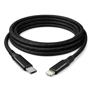 Cabo USB-C Para Lightning 20W PD Carregador Turbo 2 Metros