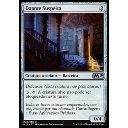 Estante Suspeita (Barreira) - - Magic The Gathering