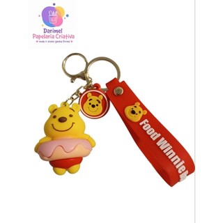 Chaveiro Ursinho Pooh - Design Encantador e Material Durável