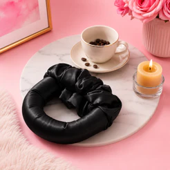 Donuts Modelador de Cachos de Cetim! Faixa Modeladora de Cachos Sem Calor | Curling Headband em Cetim