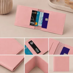 Hiper kit 40 Porta cartão feminino Masculino Carteira Slim