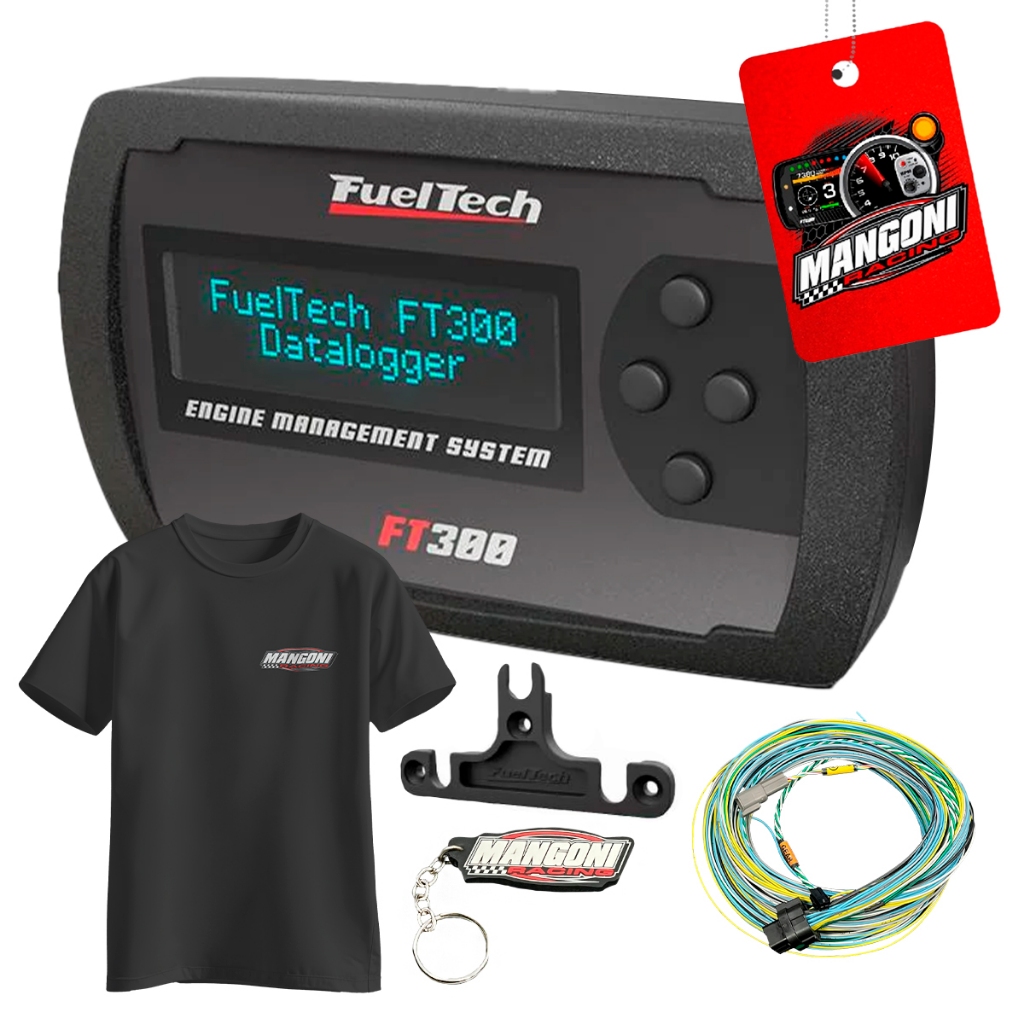 Fueltech FT300 injeção eletronica Com chicote 3m + brinde - FuelTech